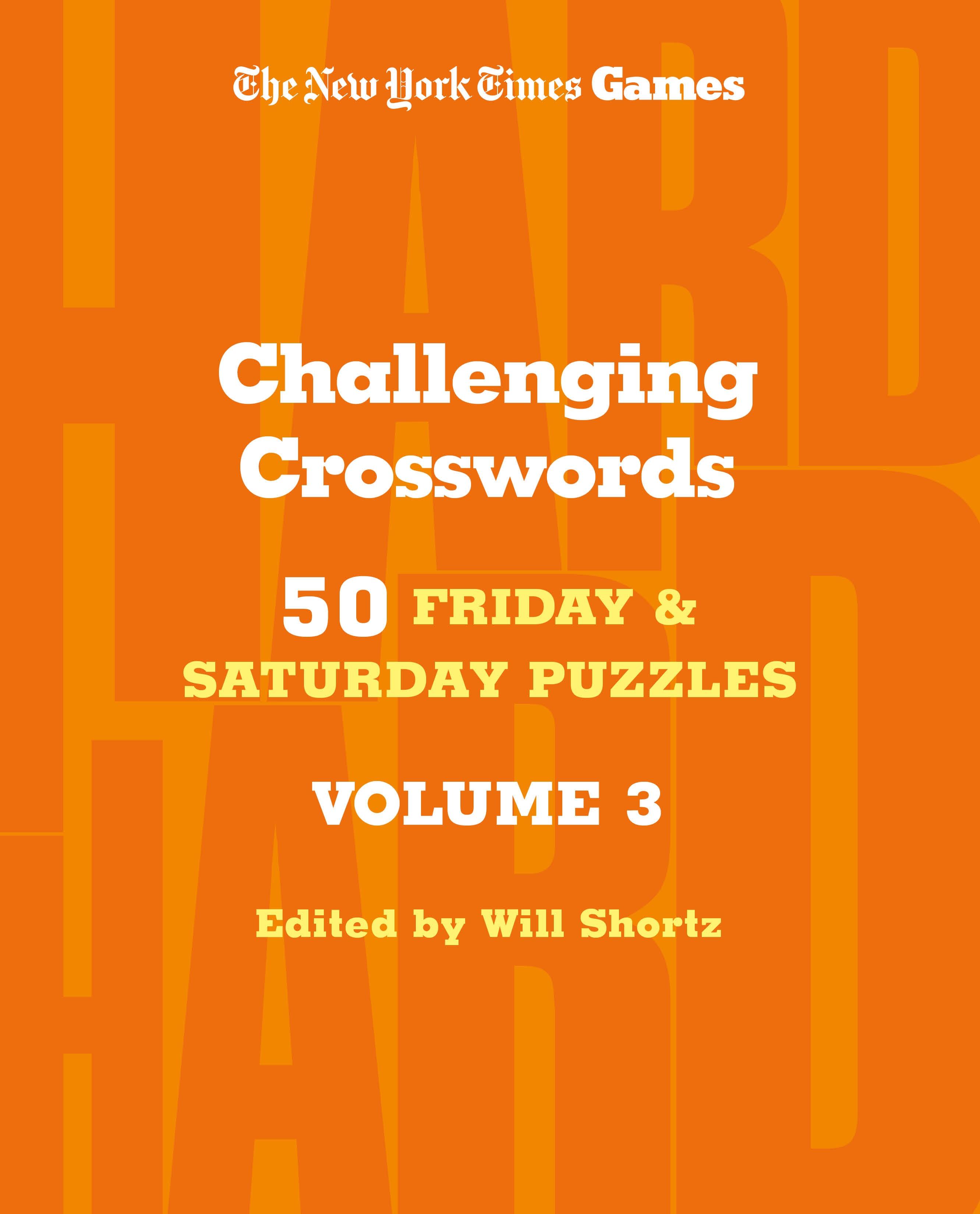 Vorderes Coverbild New York Times Games Challenging Crosswords Volume 3