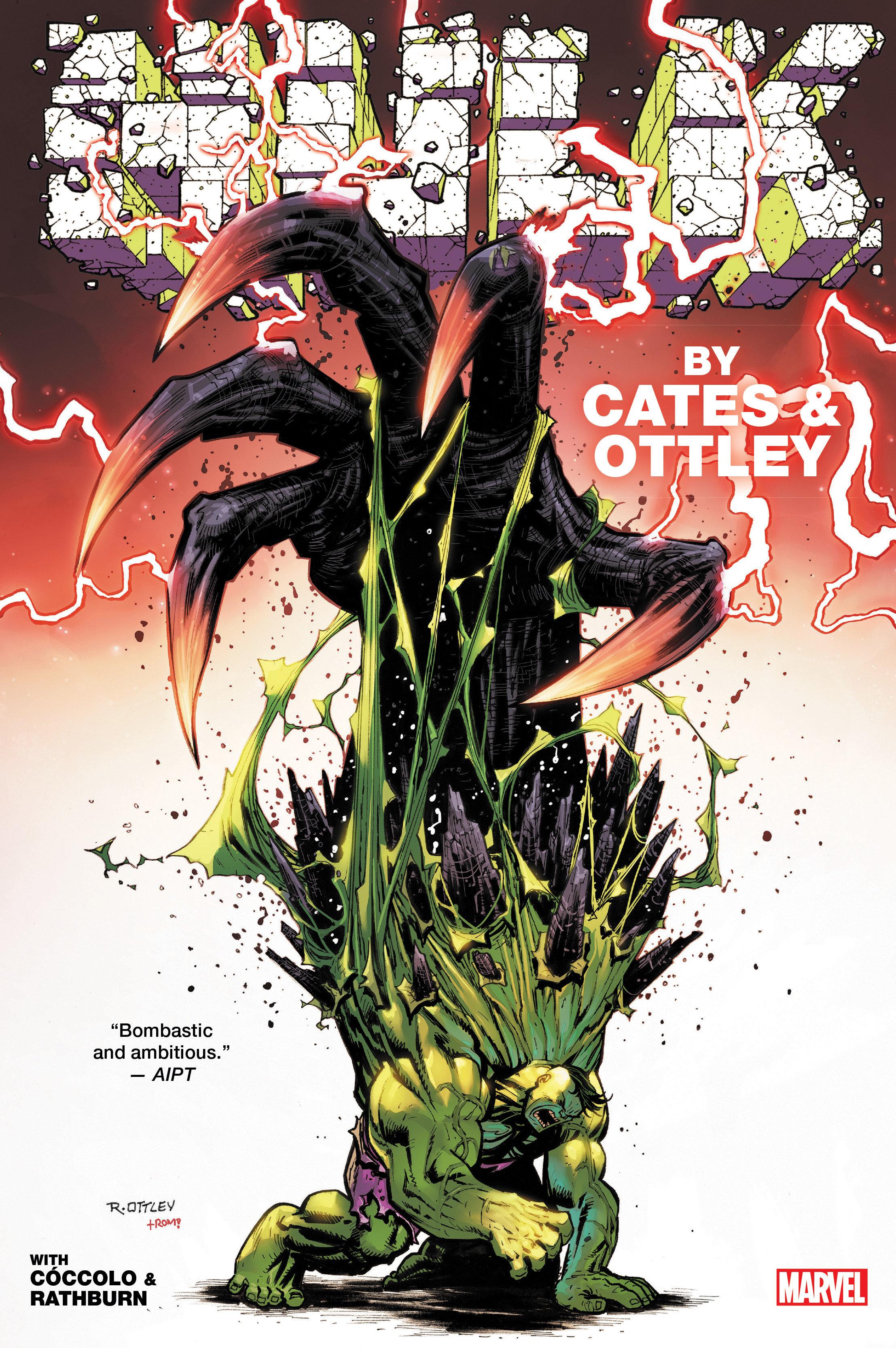 Vorderes Coverbild Hulk by Cates & Ottley Omnibus