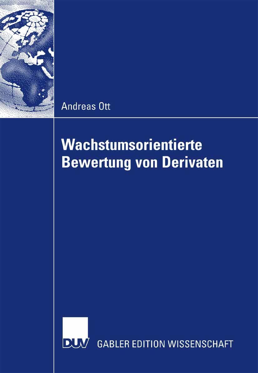 Vorderes Coverbild Wachstumsorientierte Bewertung von Derivaten