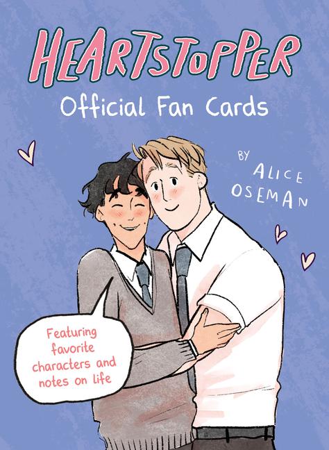 Vorderes Coverbild Heartstopper Official Fan Cards