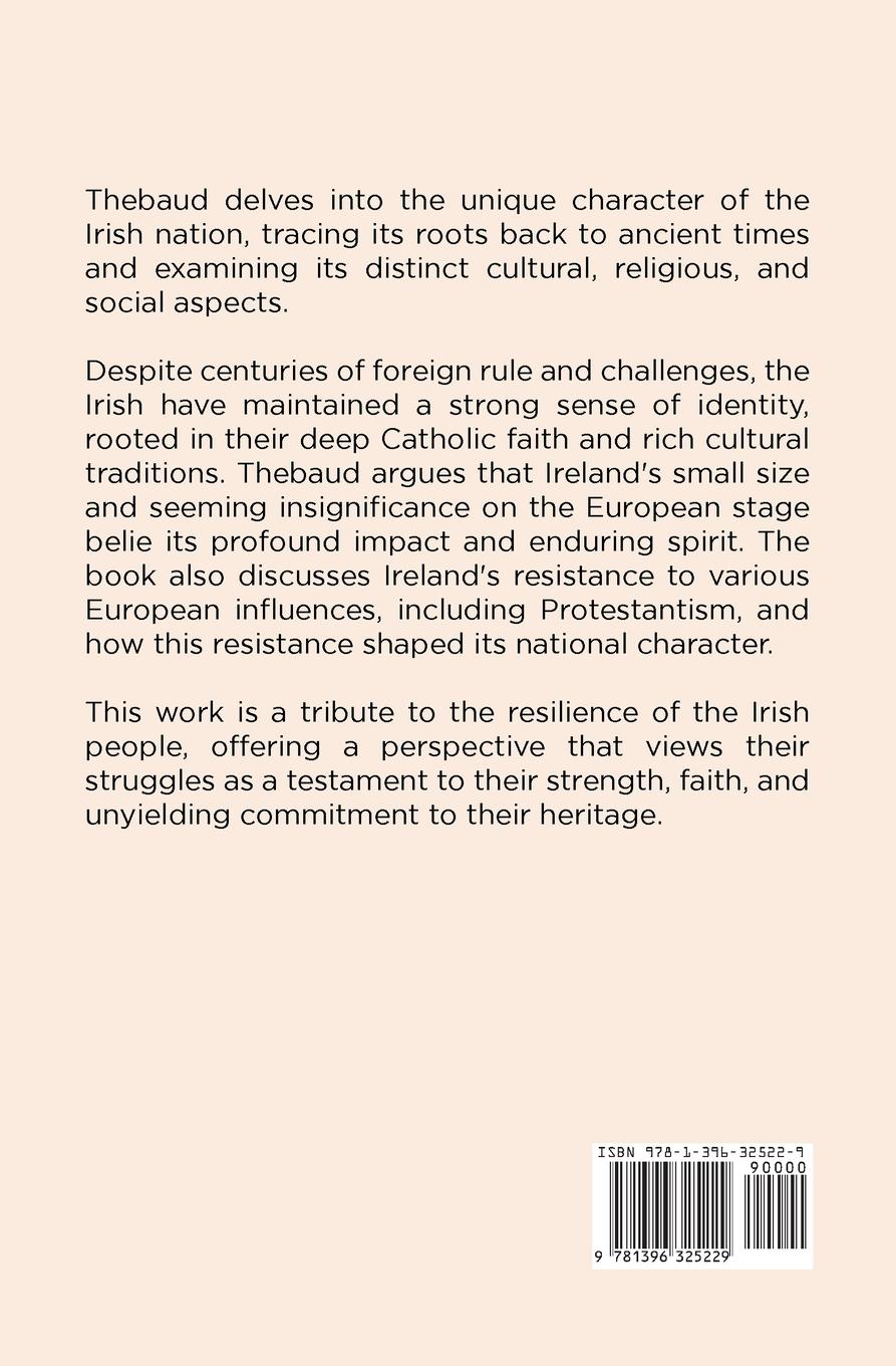 Rückseitencover Irish Race in the Past and Present