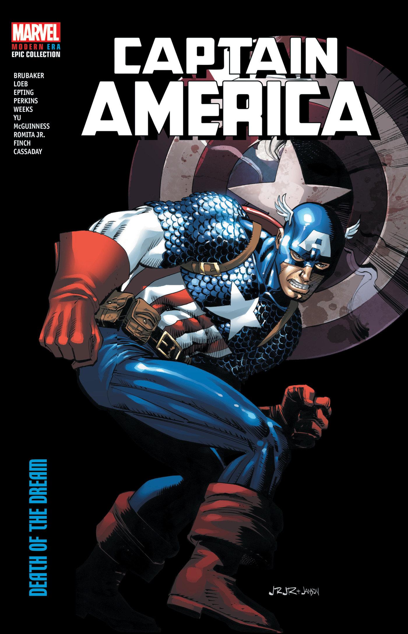 Vorderes Coverbild Captain America Modern Era Epic Collection: Death of the Dream