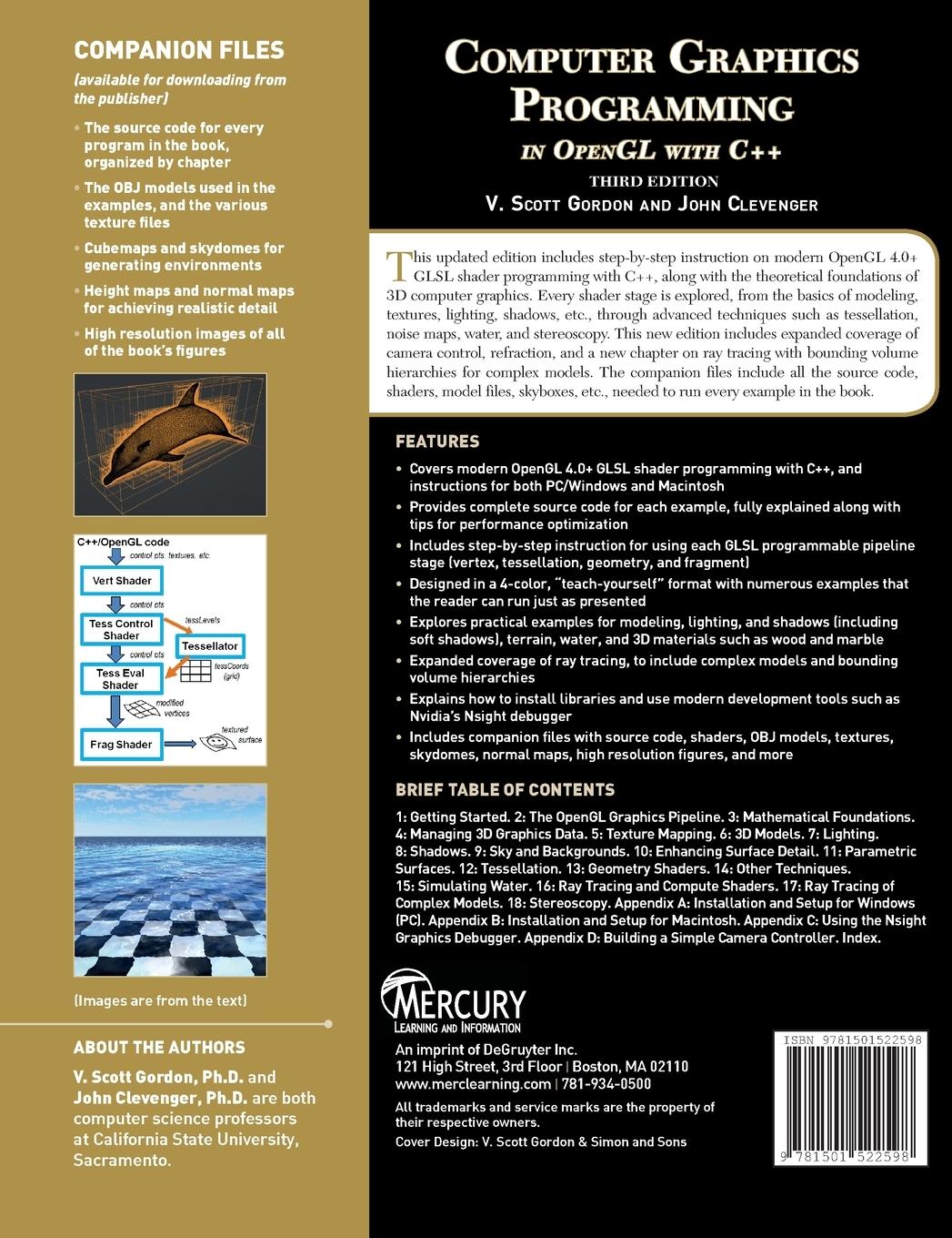Rückseitencover Computer Graphics Programming in OpenGL with C++