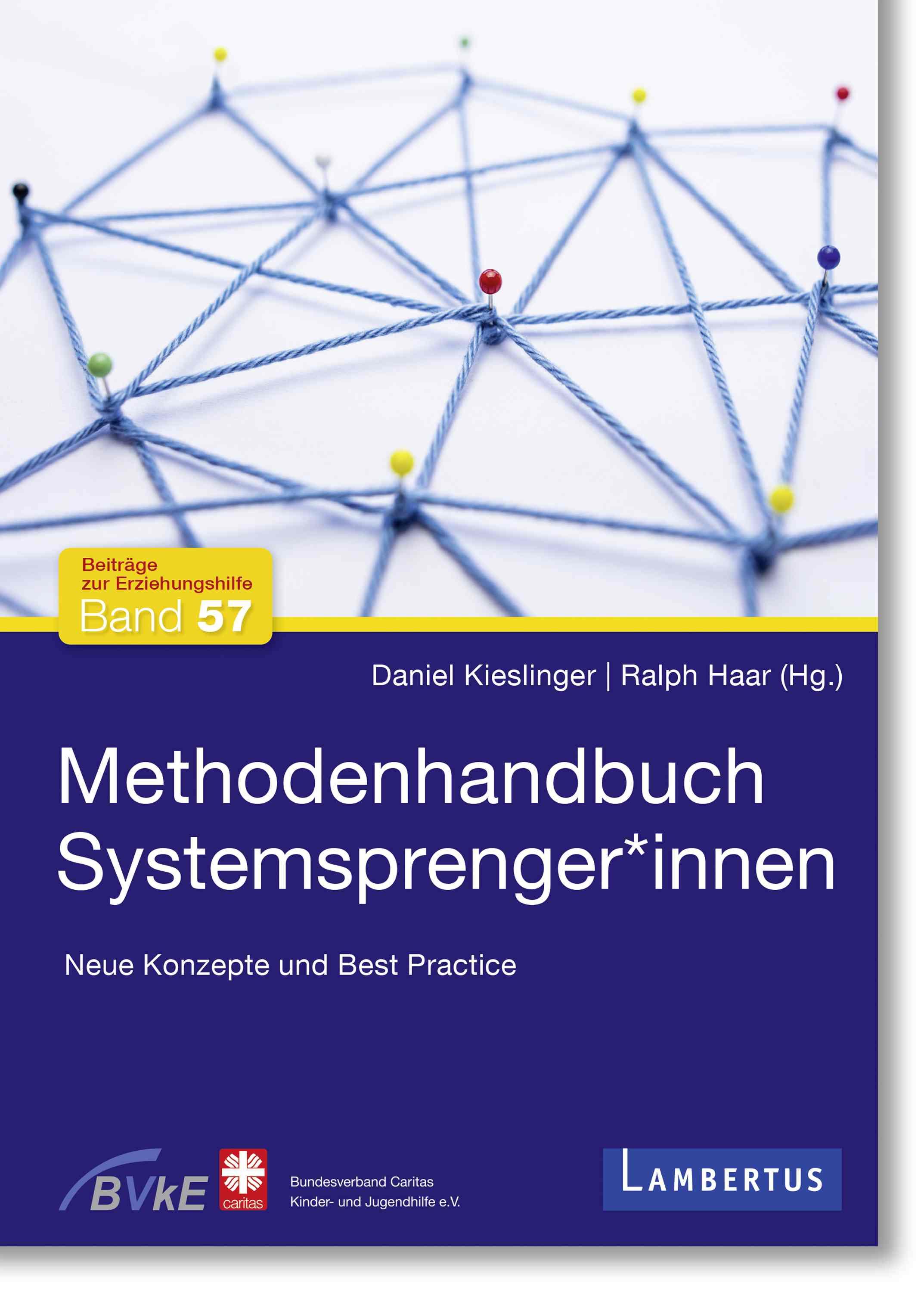 Vorderes Coverbild Methodenhandbuch Systemsprenger*innen