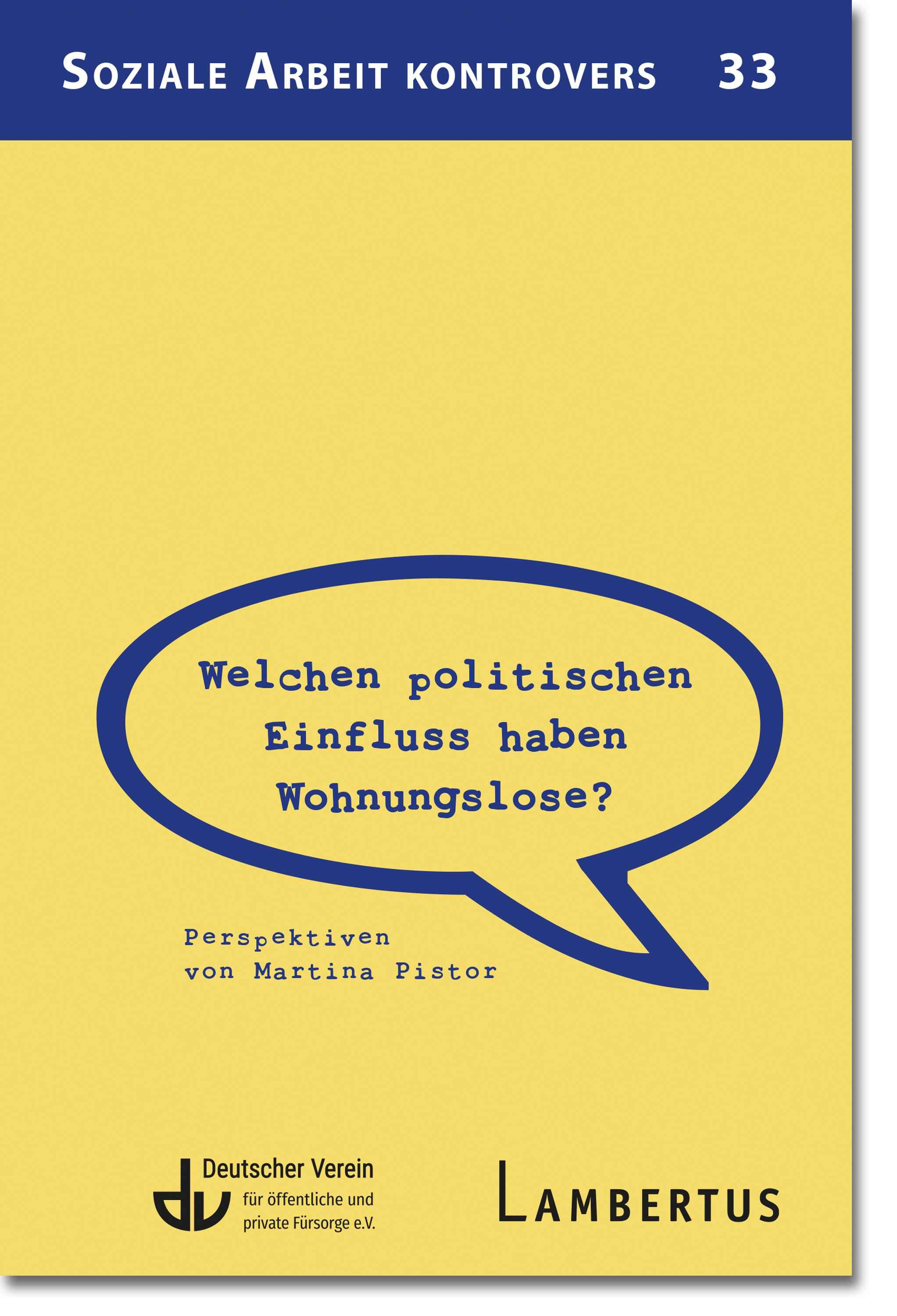 Vorderes Coverbild Welchen politischen Einfluss haben Wohnungslose?