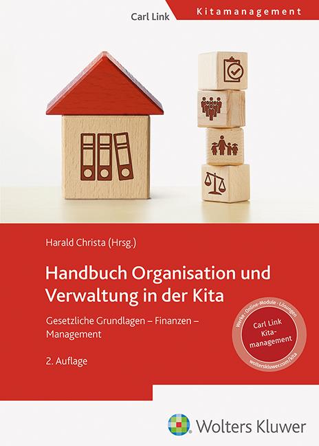 Vorderes Coverbild Handbuch Organisation und Verwaltung in der Kita