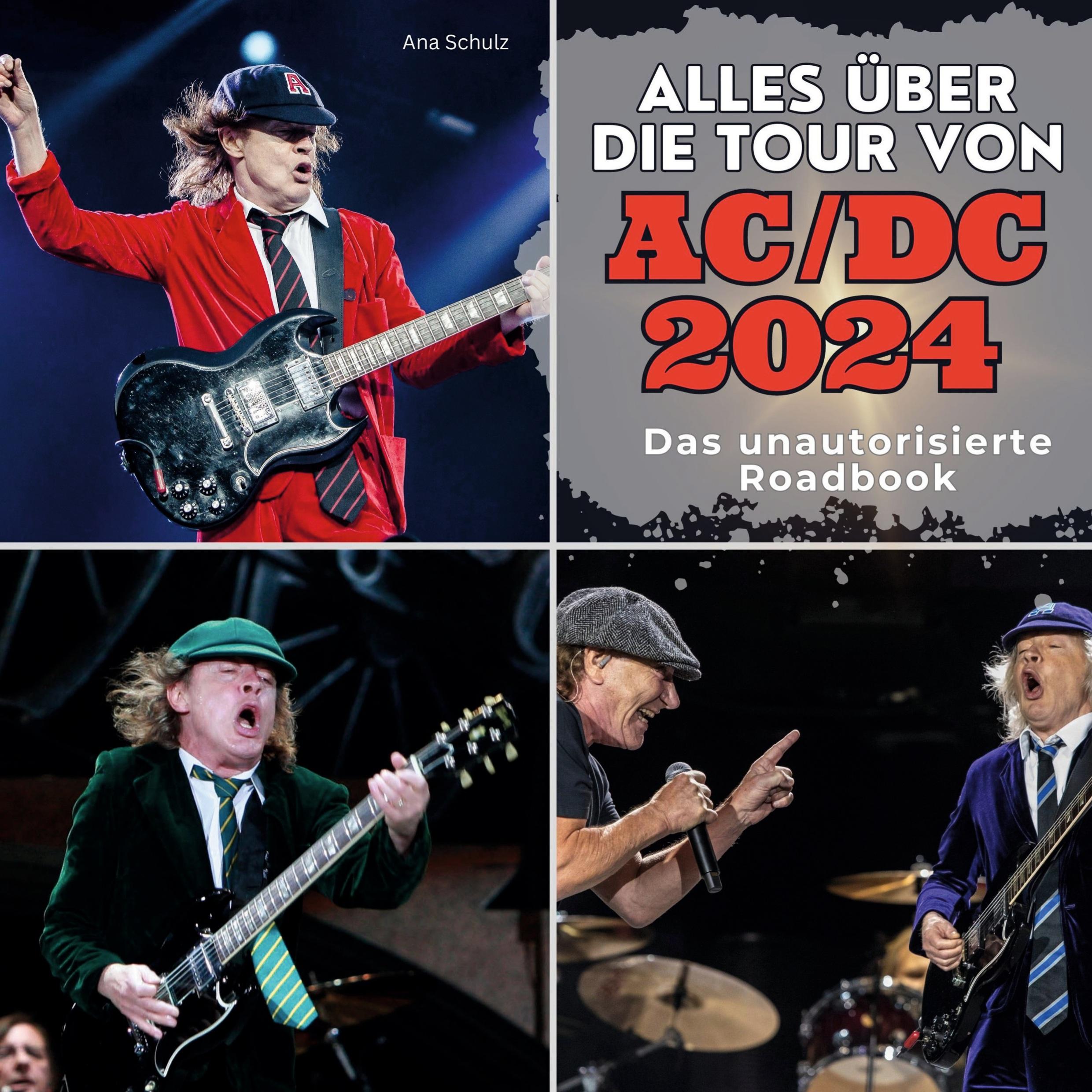 Vorderes Coverbild Alles über <br> die Tour von<br> AC/DC 2024