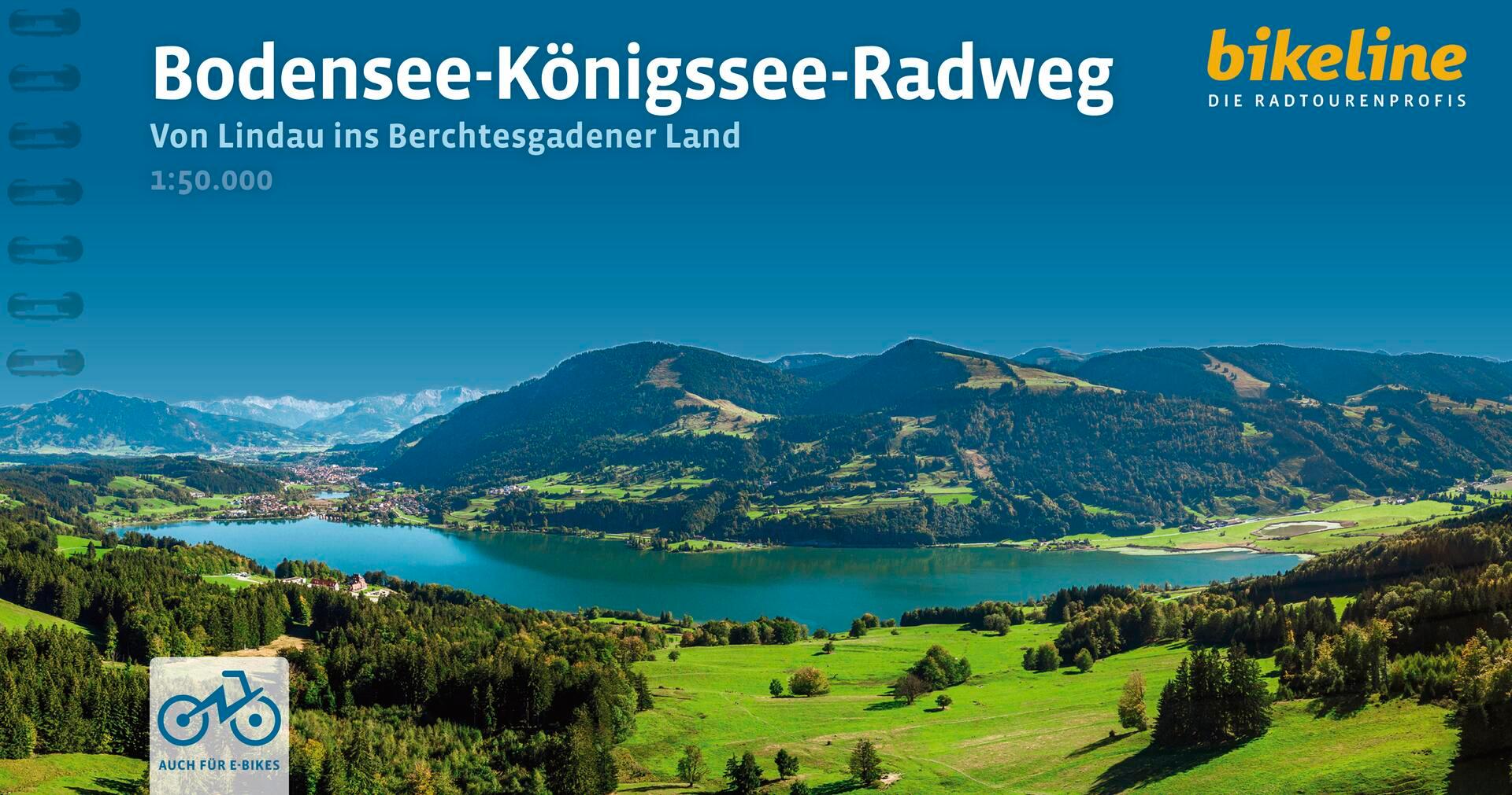 Vorderes Coverbild Bodensee-Königssee-Radweg