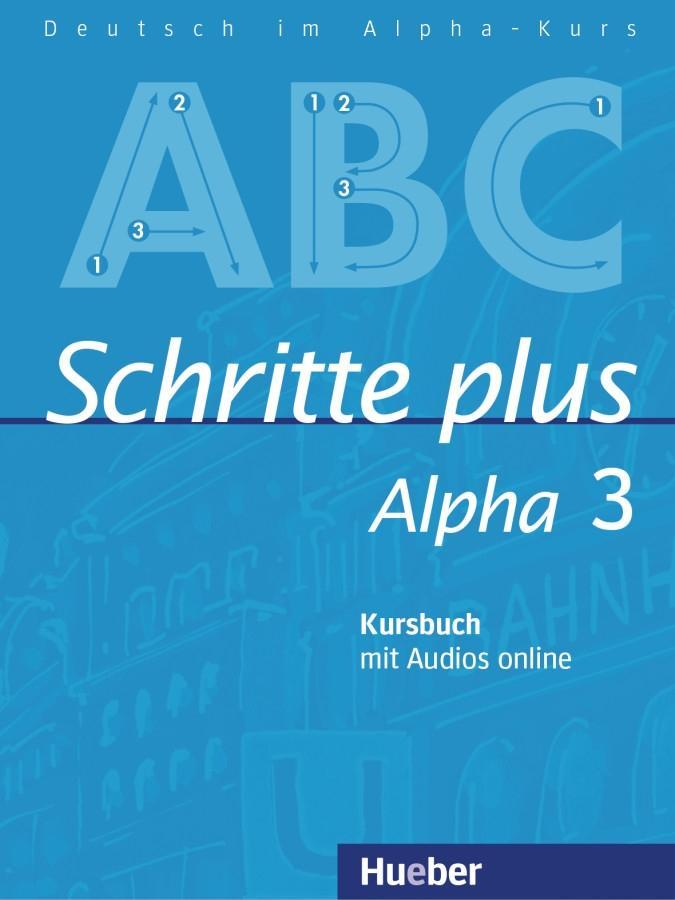 Vorderes Coverbild Schritte plus Alpha 3. Kursbuch mit Audios online