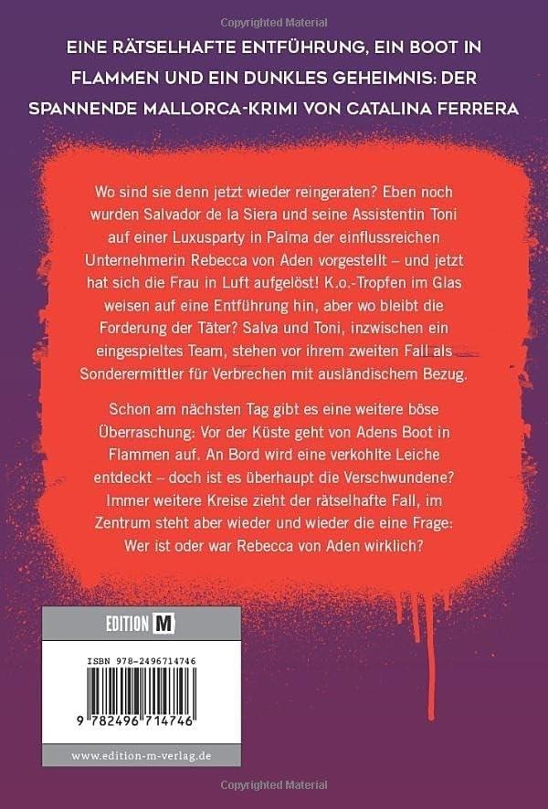 Rückseitencover Salvador und das brennende Meer