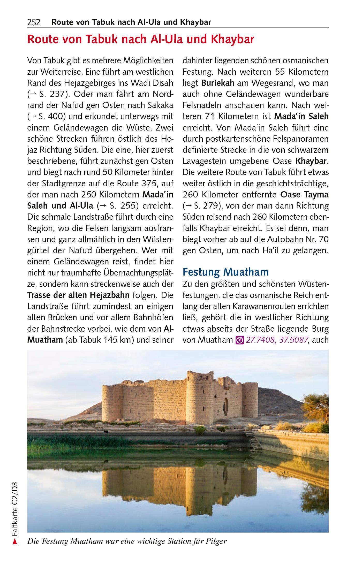 Beispielinhalt (Bild) TRESCHER Reiseführer Saudi-Arabien