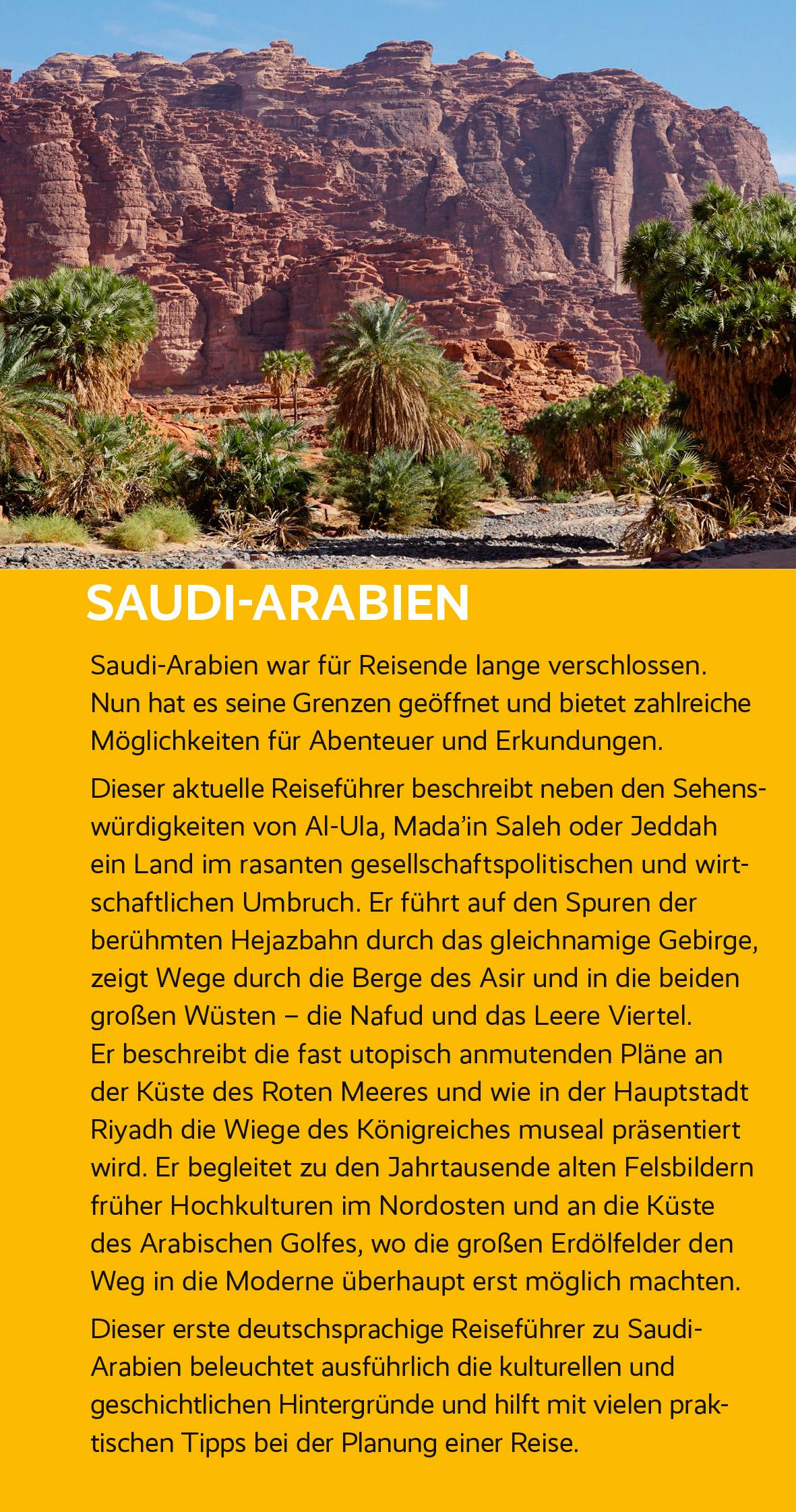 Beispielinhalt (Bild) TRESCHER Reiseführer Saudi-Arabien