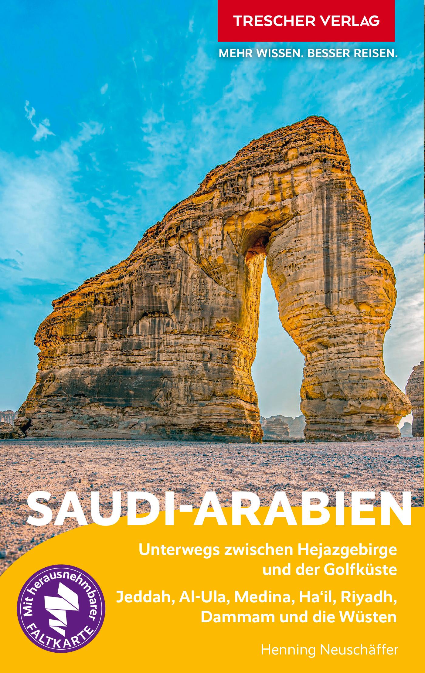 Vorderes Coverbild TRESCHER Reiseführer Saudi-Arabien