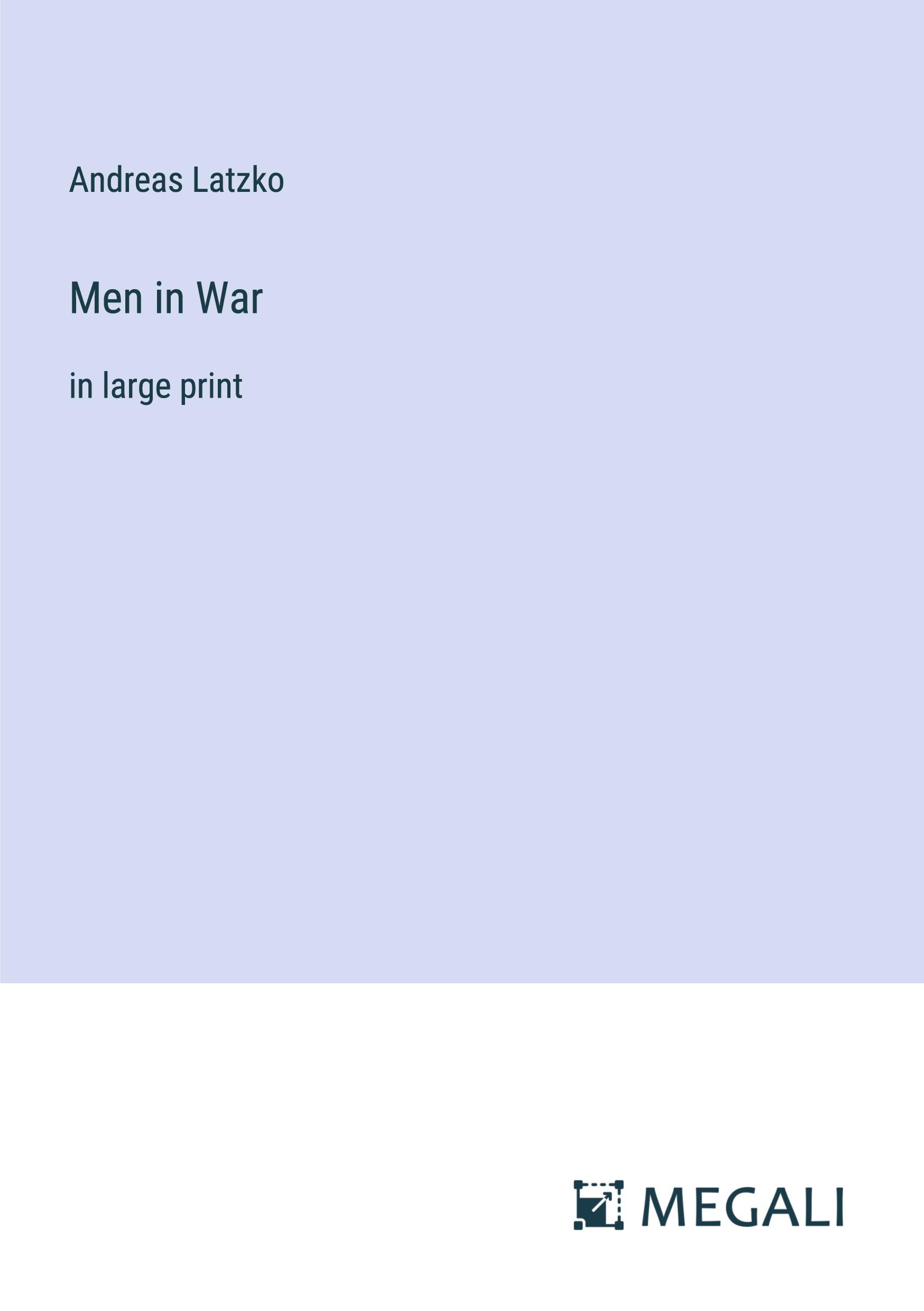 Vorderes Coverbild Men in War