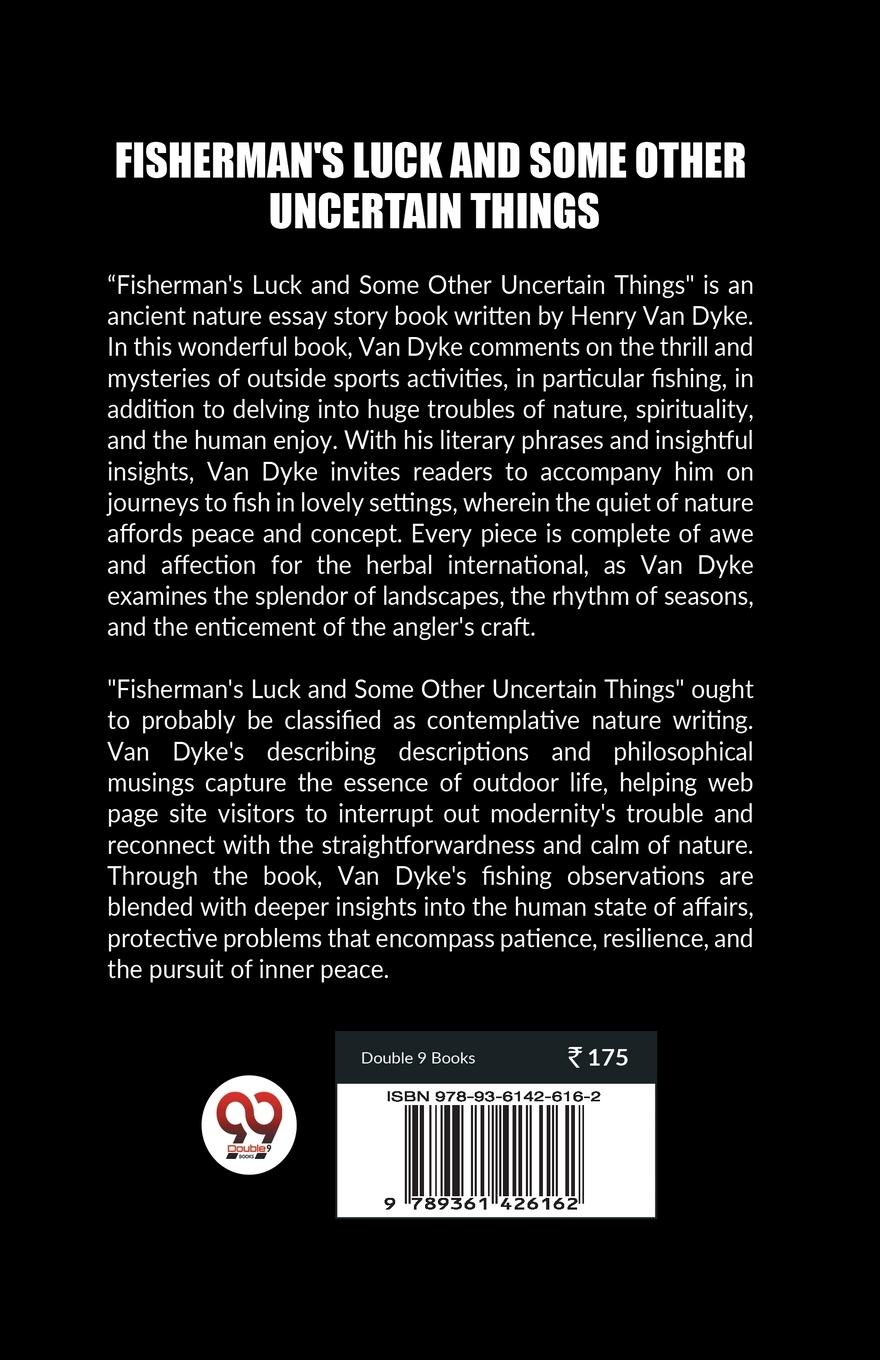 Rückseitencover Fisherman's Luck and Some Other Uncertain Things