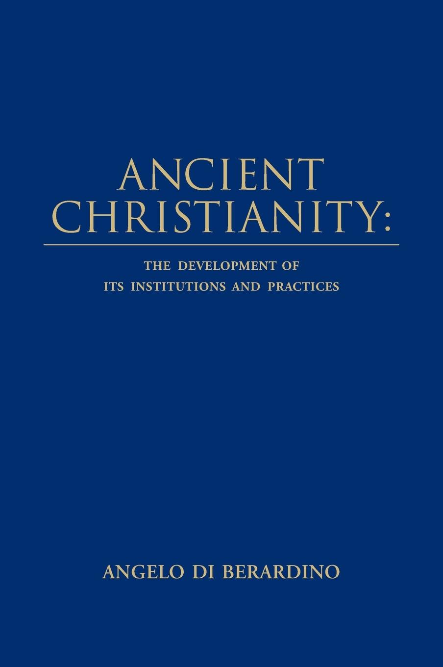 Vorderes Coverbild Ancient Christianity