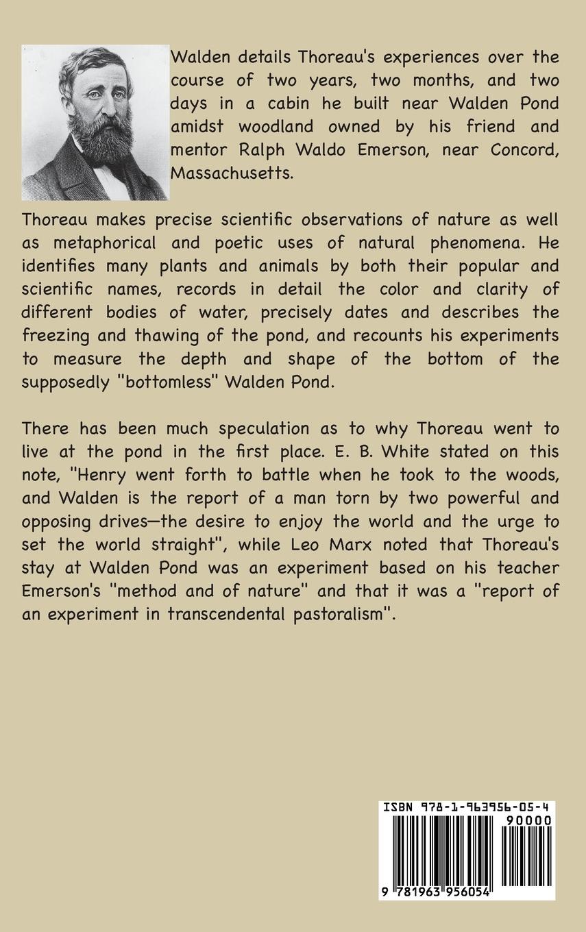 Rückseitencover WALDEN