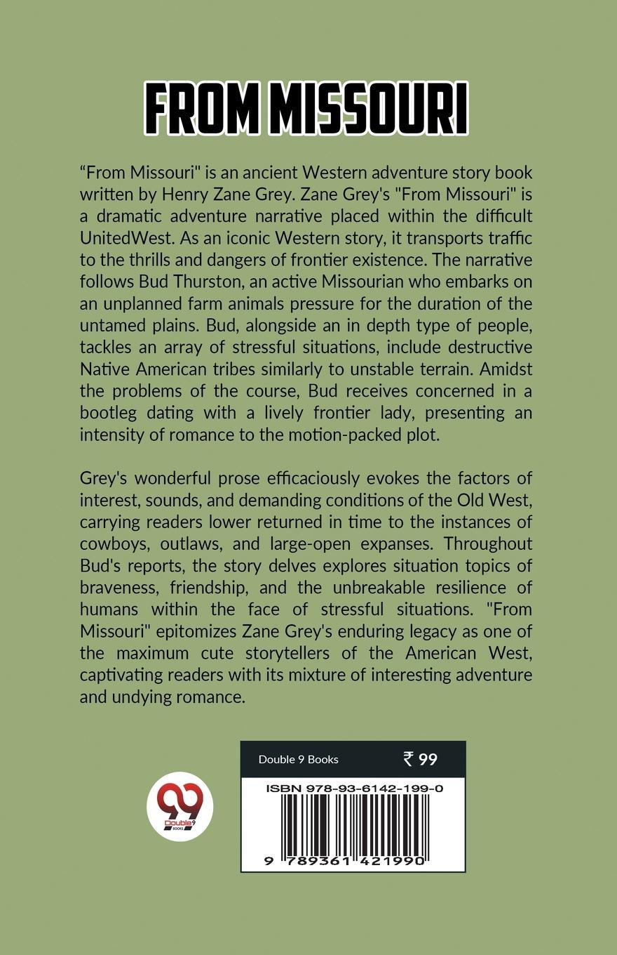 Rückseitencover From Missouri