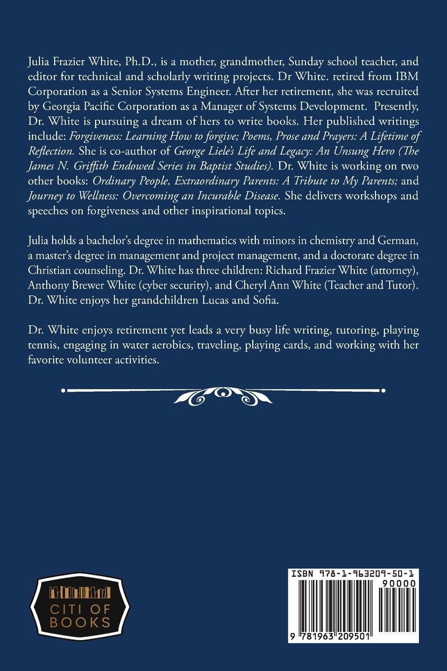 Rückseitencover Poems, Prose, and Prayers