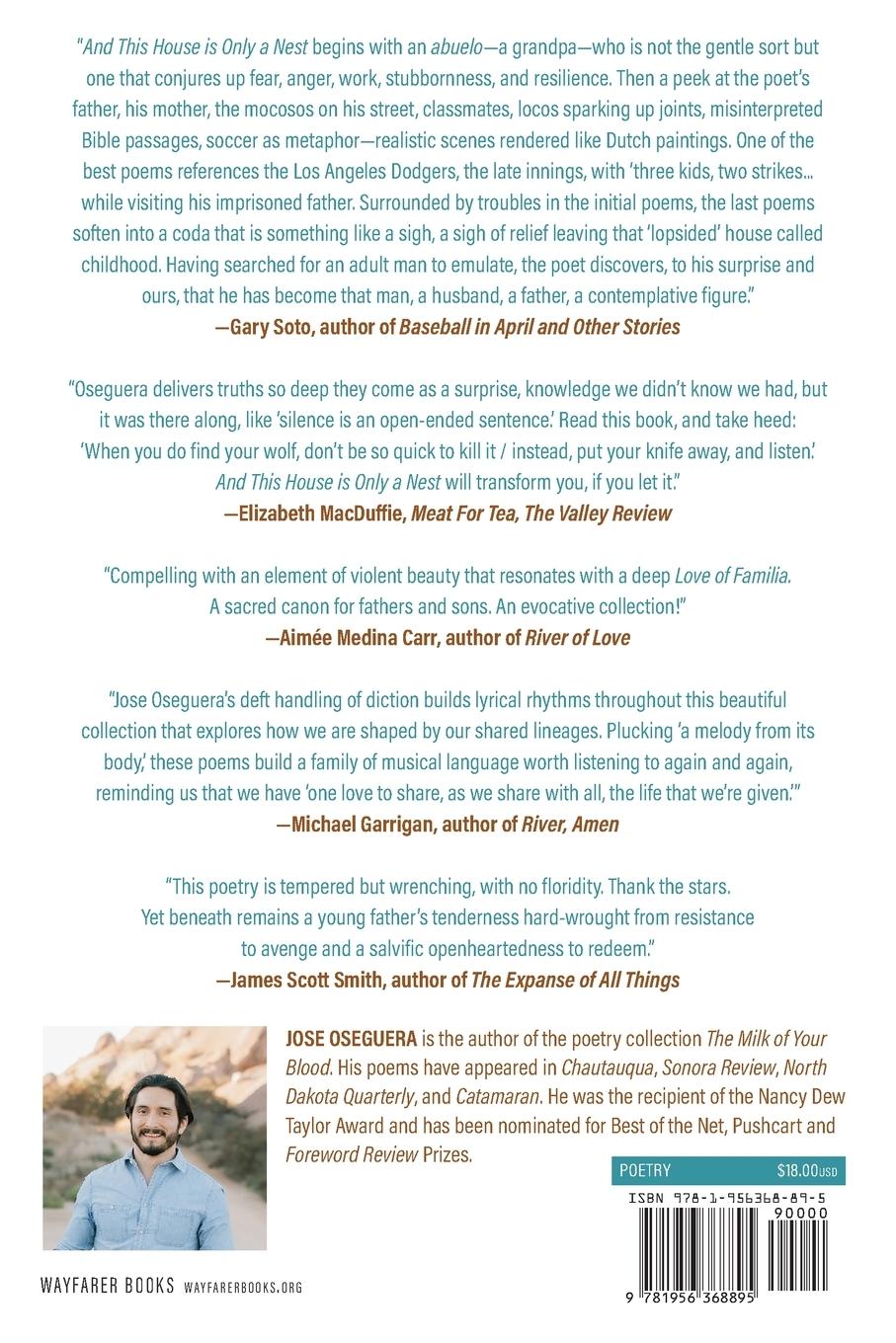 Rückseitencover And This House is Only a Nest