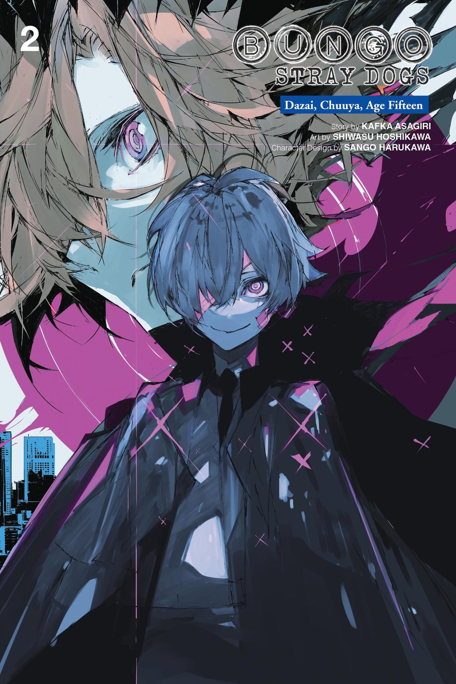 Vorderes Coverbild Bungo Stray Dogs: Dazai, Chuuya, Age Fifteen, Vol. 2