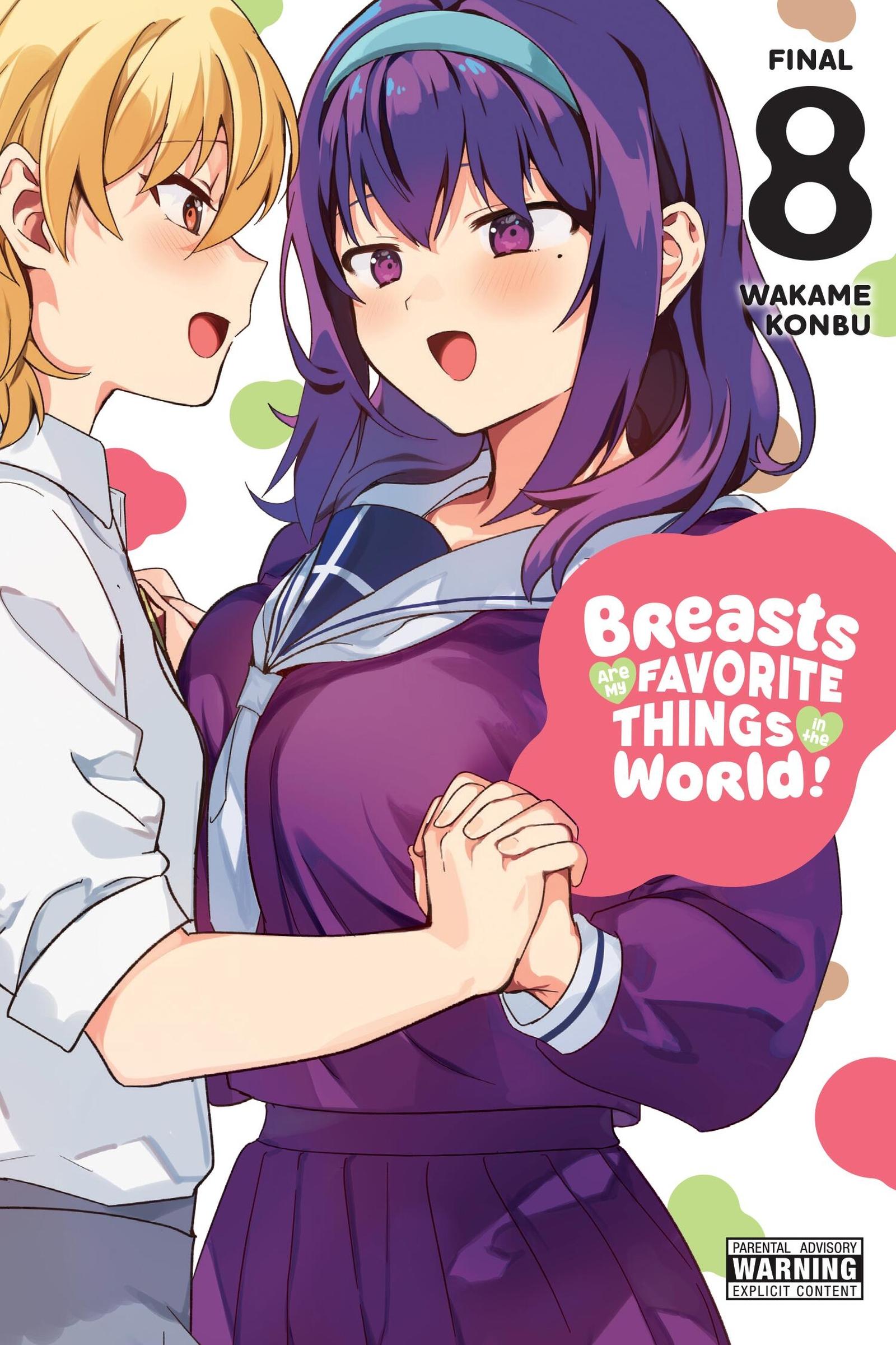 Vorderes Coverbild Breasts Are My Favorite Things in the World!, Vol. 8