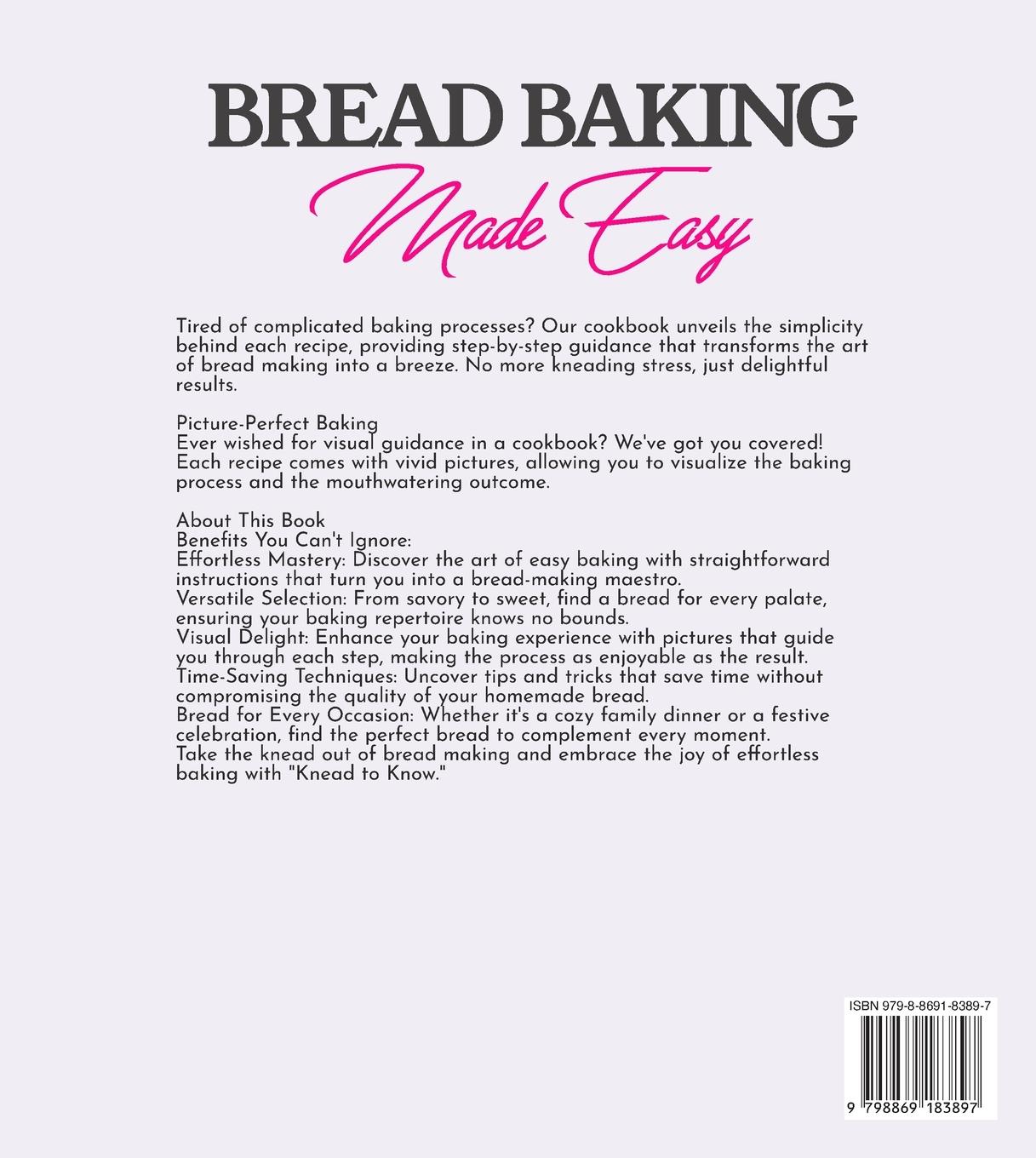 Rückseitencover Breads Baking Made Easy