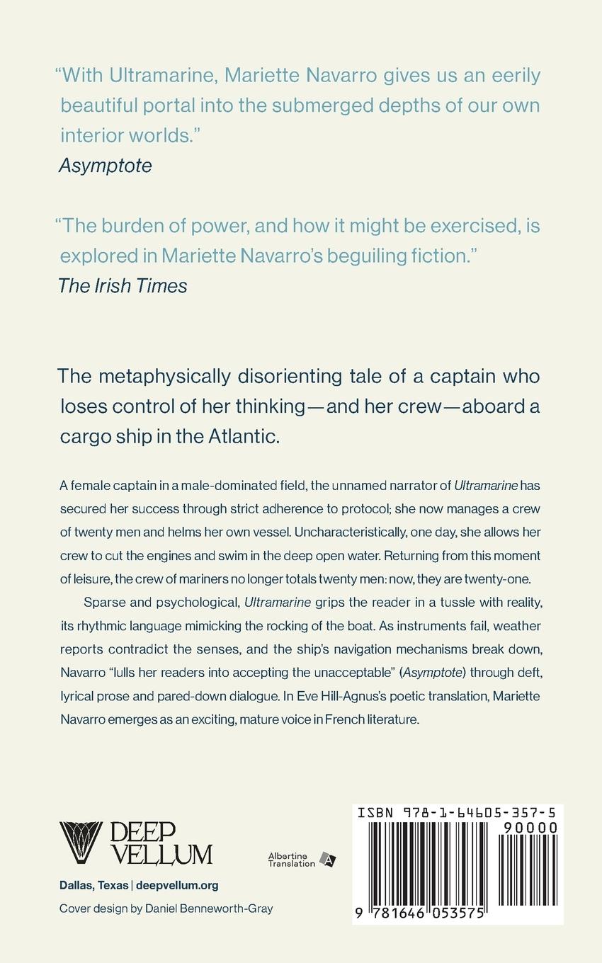 Rückseitencover Ultramarine