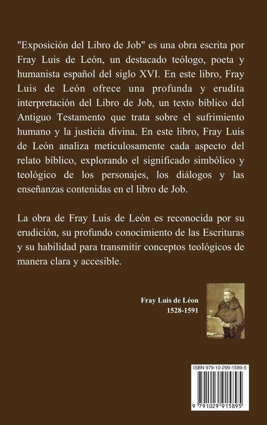 Rückseitencover Exposición del Libro de Job