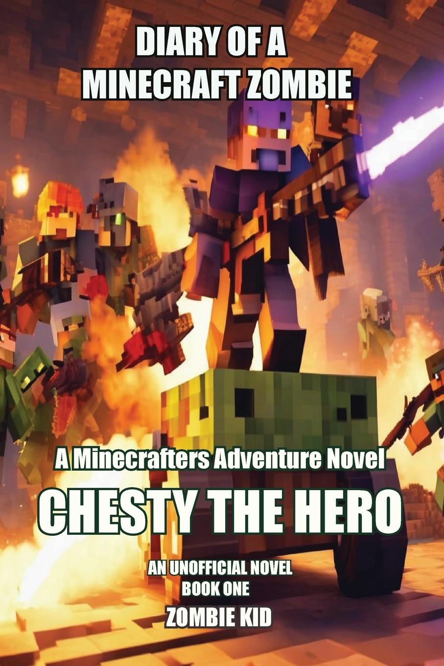 Vorderes Coverbild Diary of a Minecraft Zombie