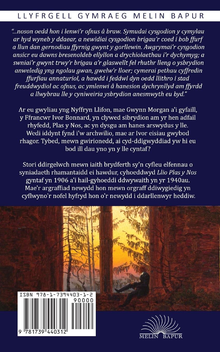 Rückseitencover Llio Plas y Nos