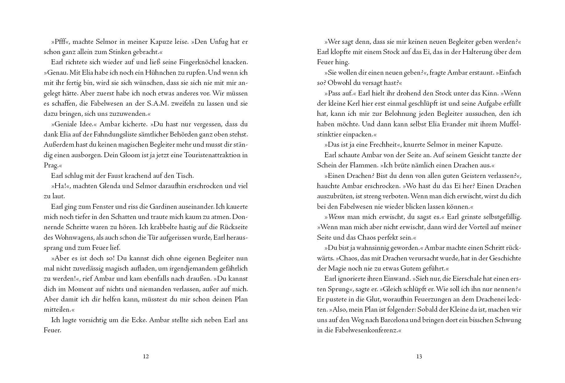 Beispielinhalt (Bild) Magic Agents - In Barcelona flippen die Drachen aus!