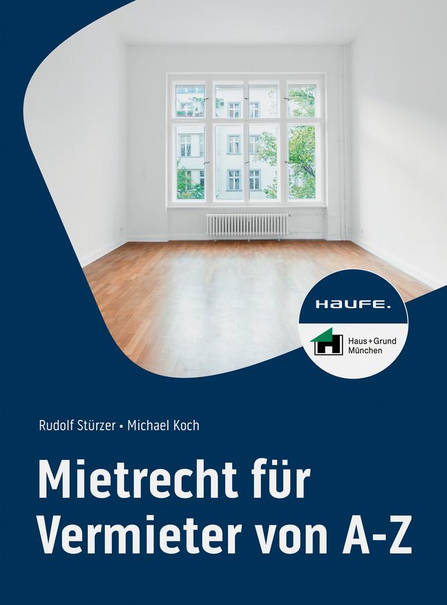 Vorderes Coverbild Mietrecht für Vermieter von A-Z