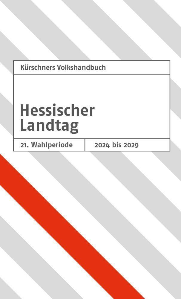 Vorderes Coverbild Kürschners Volkshandbuch Hessischer Landtag