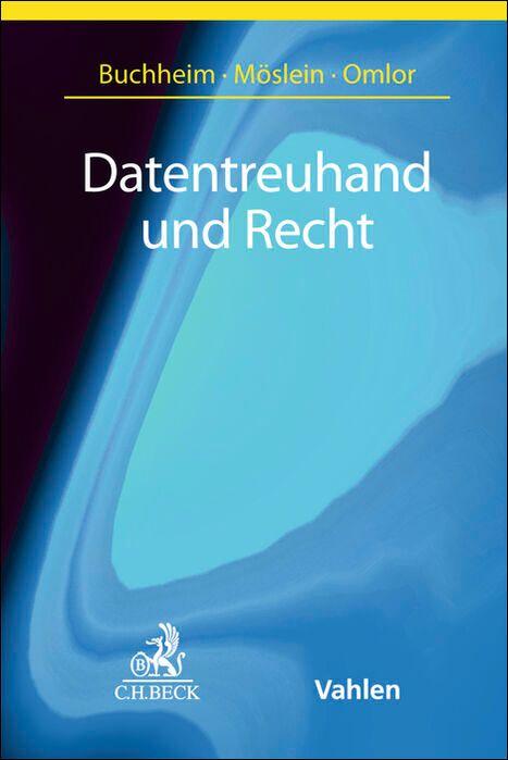 Vorderes Coverbild Datentreuhand und Recht