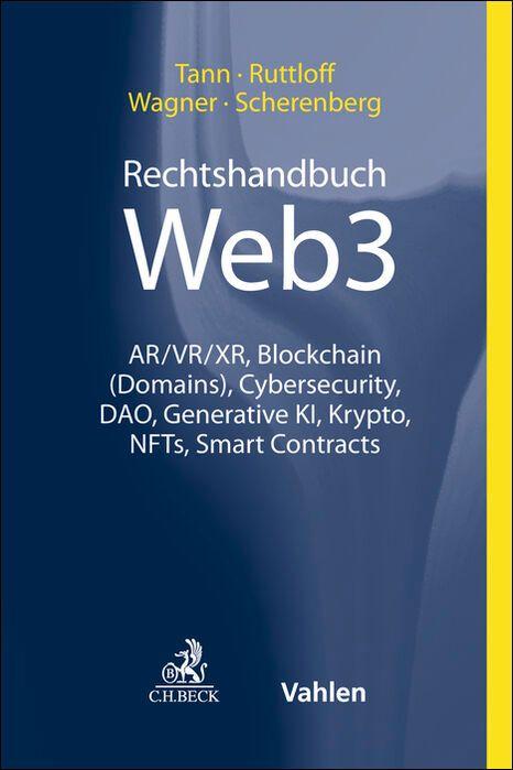 Vorderes Coverbild Rechtshandbuch Web3