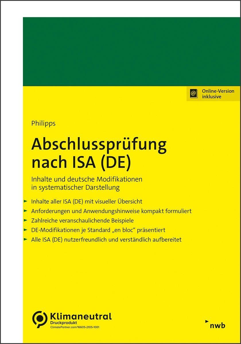 Vorderes Coverbild Abschlussprüfung nach ISA (DE)