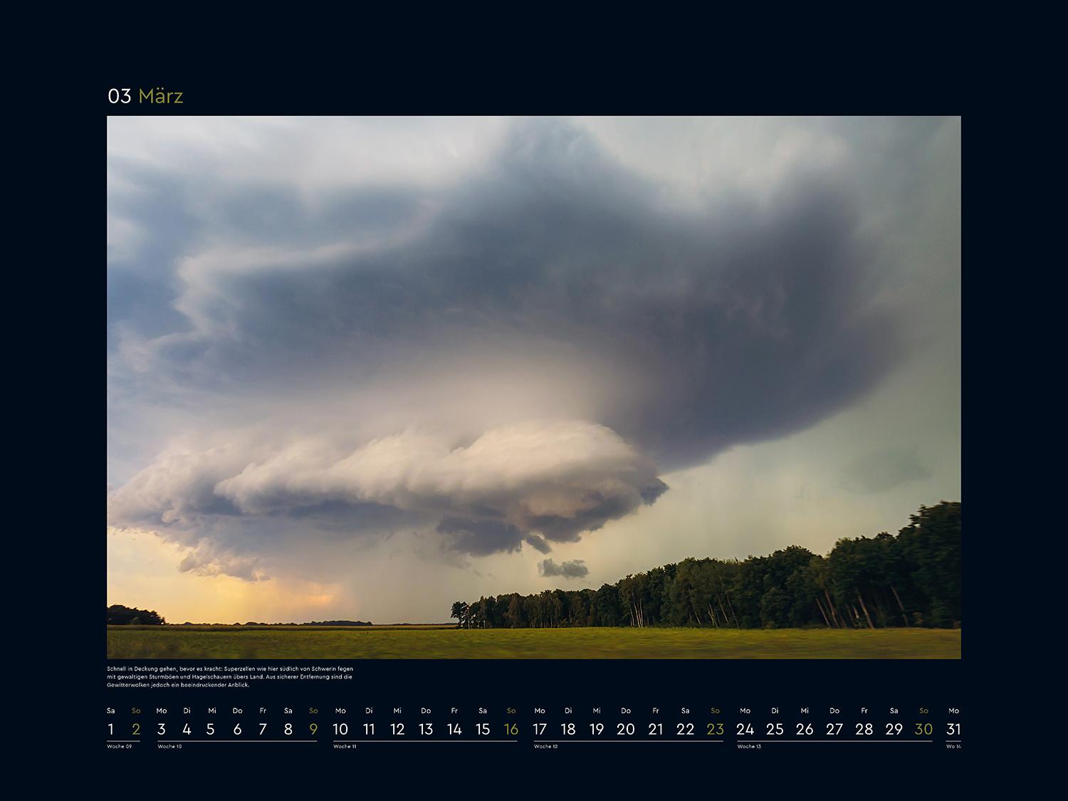 Beispielinhalt (Bild) Wildnis Deutschland - KUNTH Wandkalender 2025