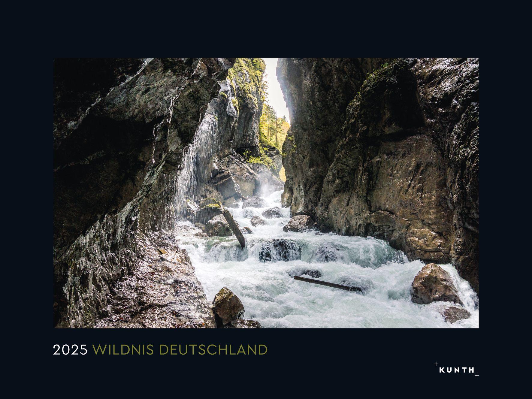 Vorderes Coverbild Wildnis Deutschland - KUNTH Wandkalender 2025