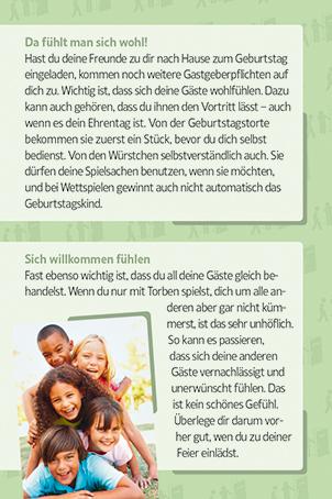 Beispielinhalt (Bild) Knigge für Kinder