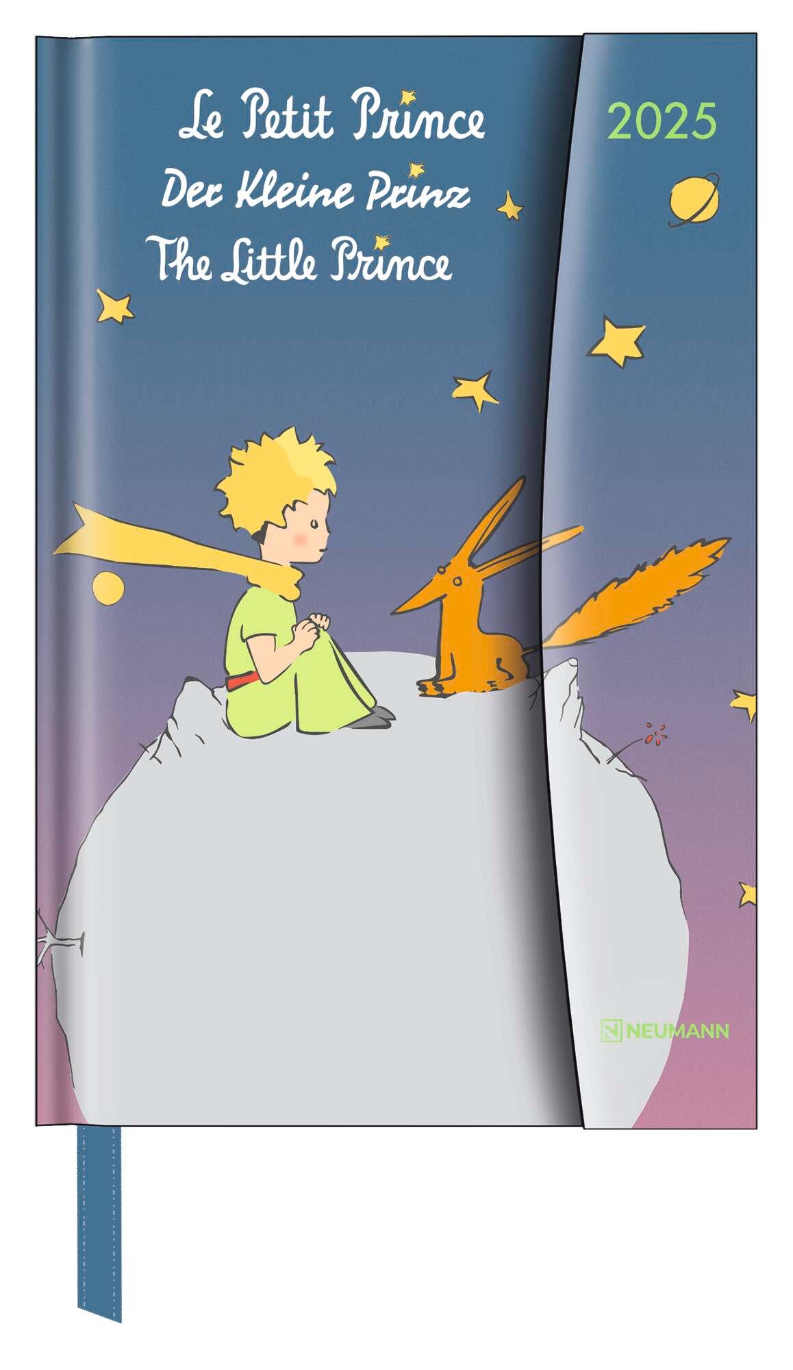Vorderes Coverbild Der Kleine Prinz 2025 - Diary - Buchkalender - Taschenkalender - 10x15