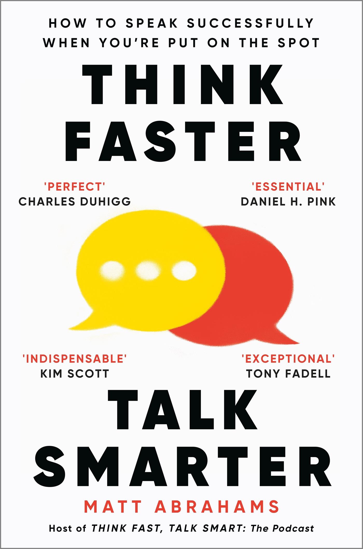 Vorderes Coverbild Think Faster, Talk Smarter