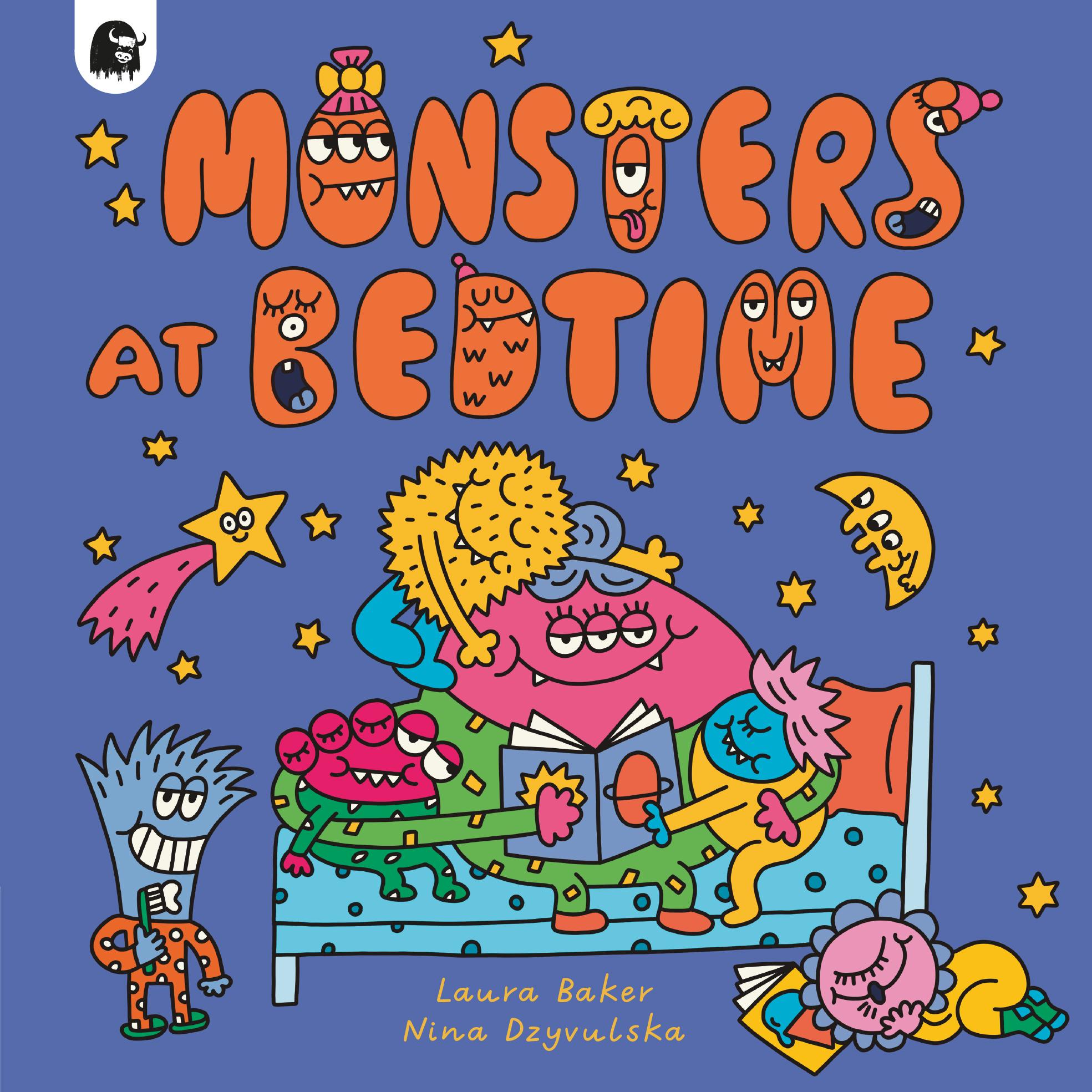 Vorderes Coverbild Monsters at Bedtime