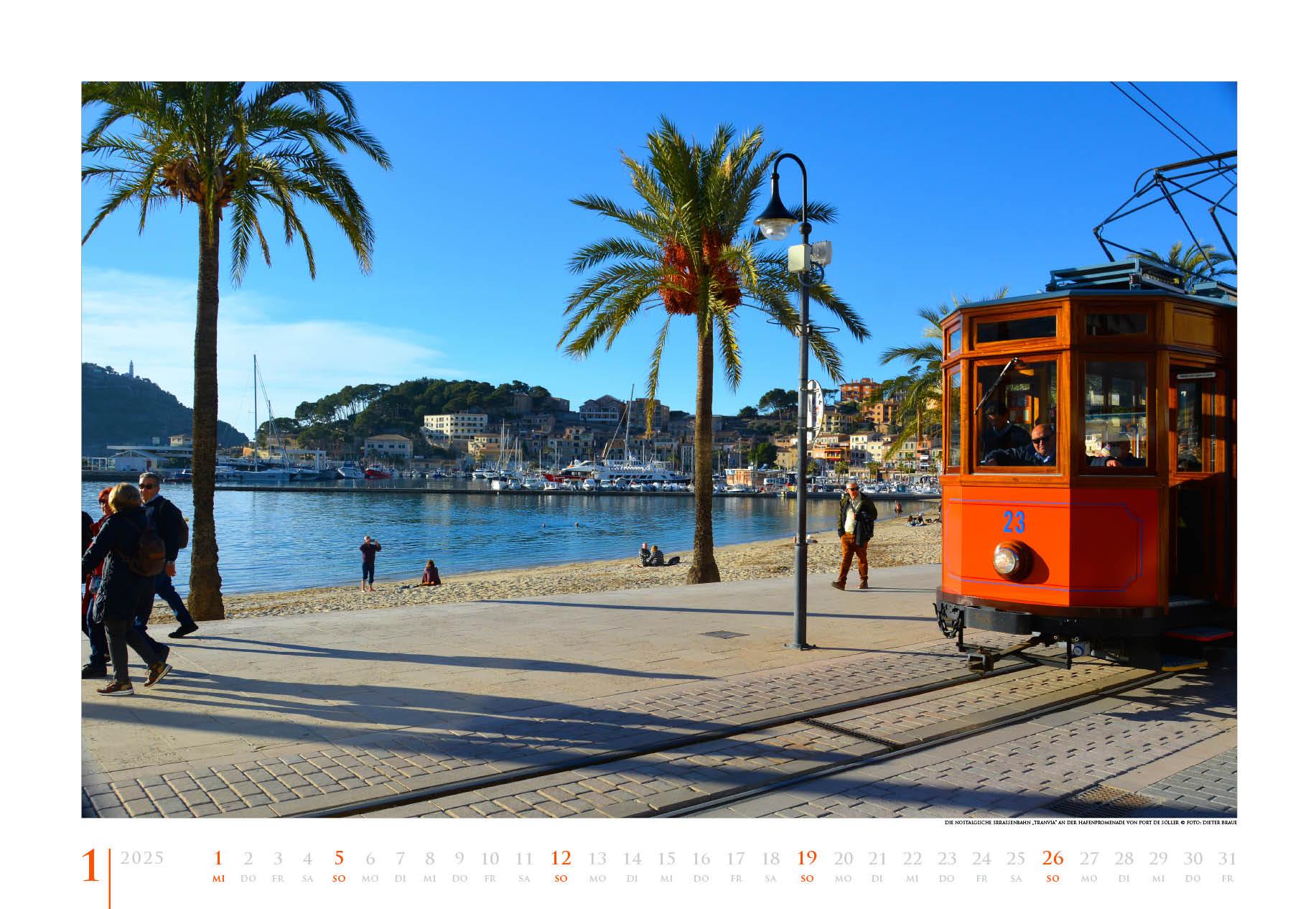 Beispielinhalt (Bild) Reiseskizzen Mallorca 2025 ART