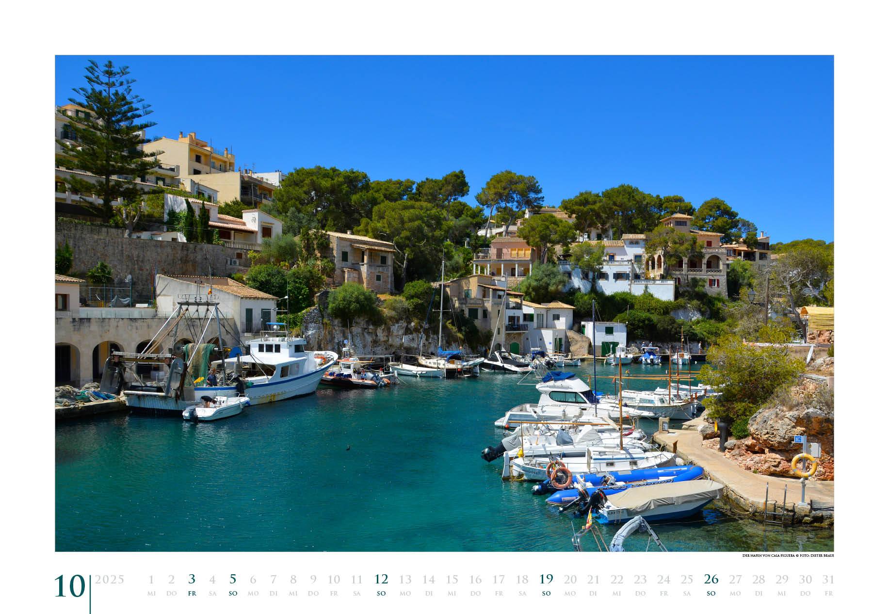 Beispielinhalt (Bild) Reiseskizzen Mallorca 2025 ART