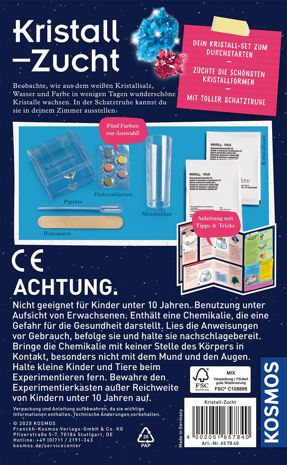 Beispielinhalt (Bild) Kristall-Zucht