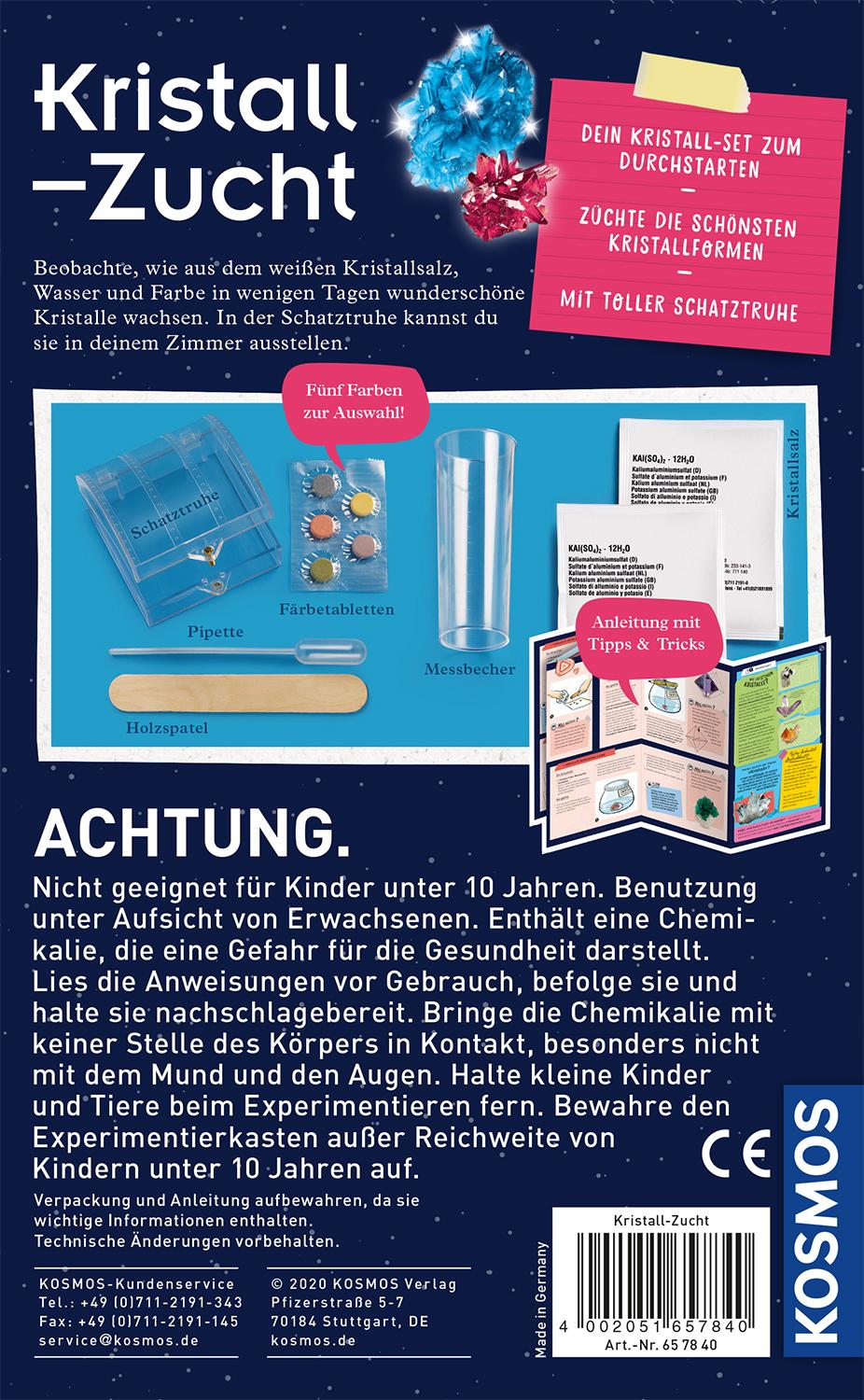 Rückseitencover Kristall-Zucht