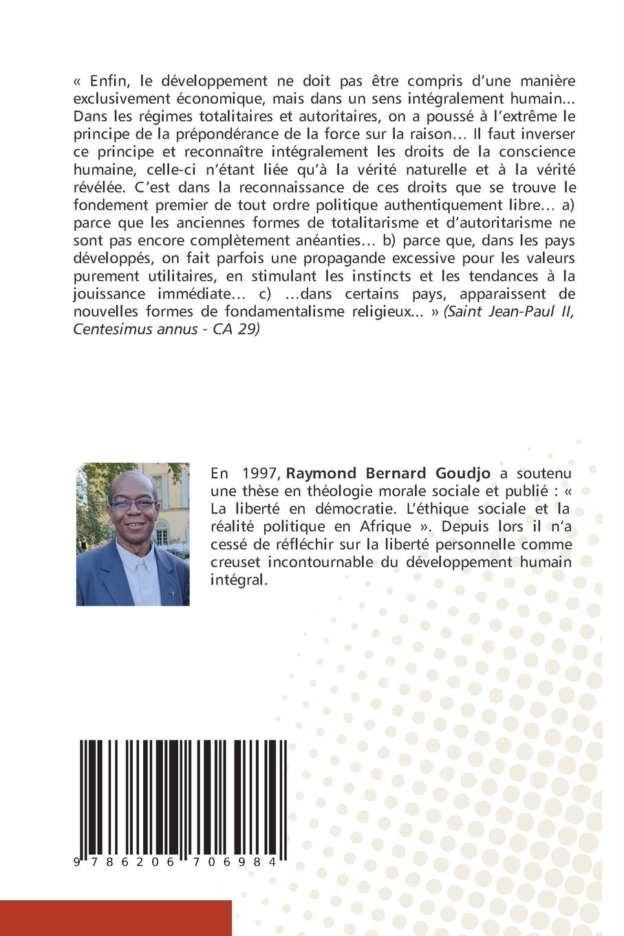 Rückseitencover LA DEMOCRATIE EN AFRIQUE. LE REVEIL PREVISIBLE DES VIEUX DEMONS