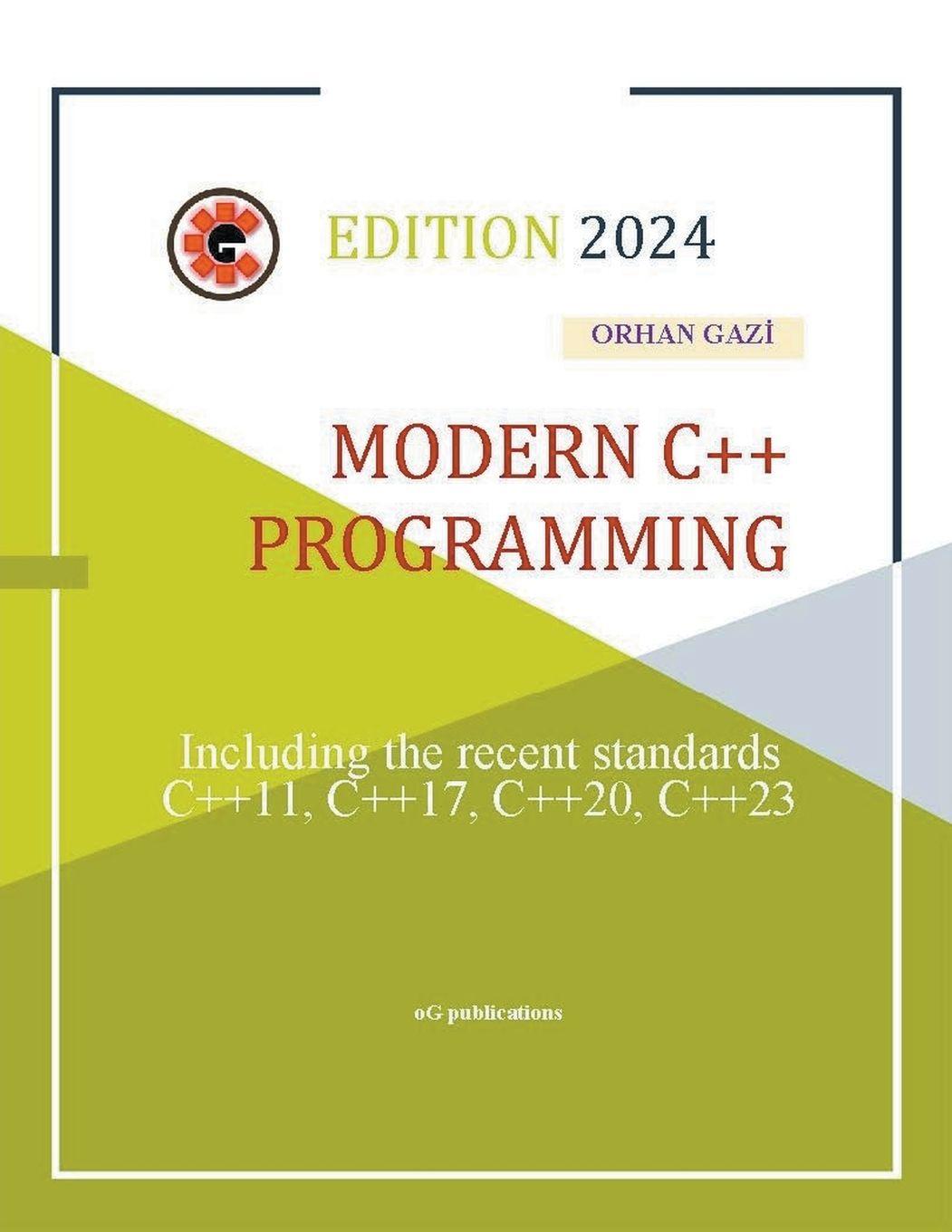 Vorderes Coverbild Modern C++ Programming
