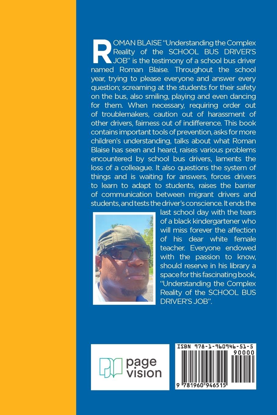 Rückseitencover Understanding the Complex Reality of the School Bus Driver's Job